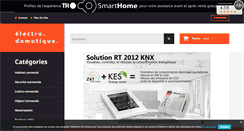 Desktop Screenshot of electro-domotique.fr